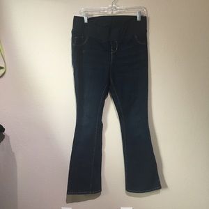 Maternity bootcut jeans